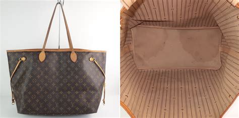 what does the inside of a louis vuitton look like|Louis Vuitton lining interior.